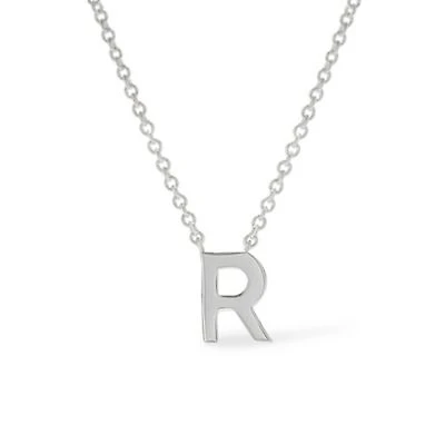 Ana Luisa Silver Initial Necklace Letter Necklace