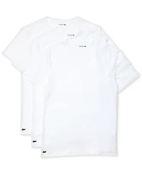 Lacoste Men's 3-Pack Regular Fit V-Neck Undershirts