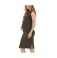 Ripe Maternity Layered Knit Nursing Dress