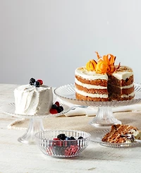 Fortessa Archie Clear Large Cake Stand 13x4.1"