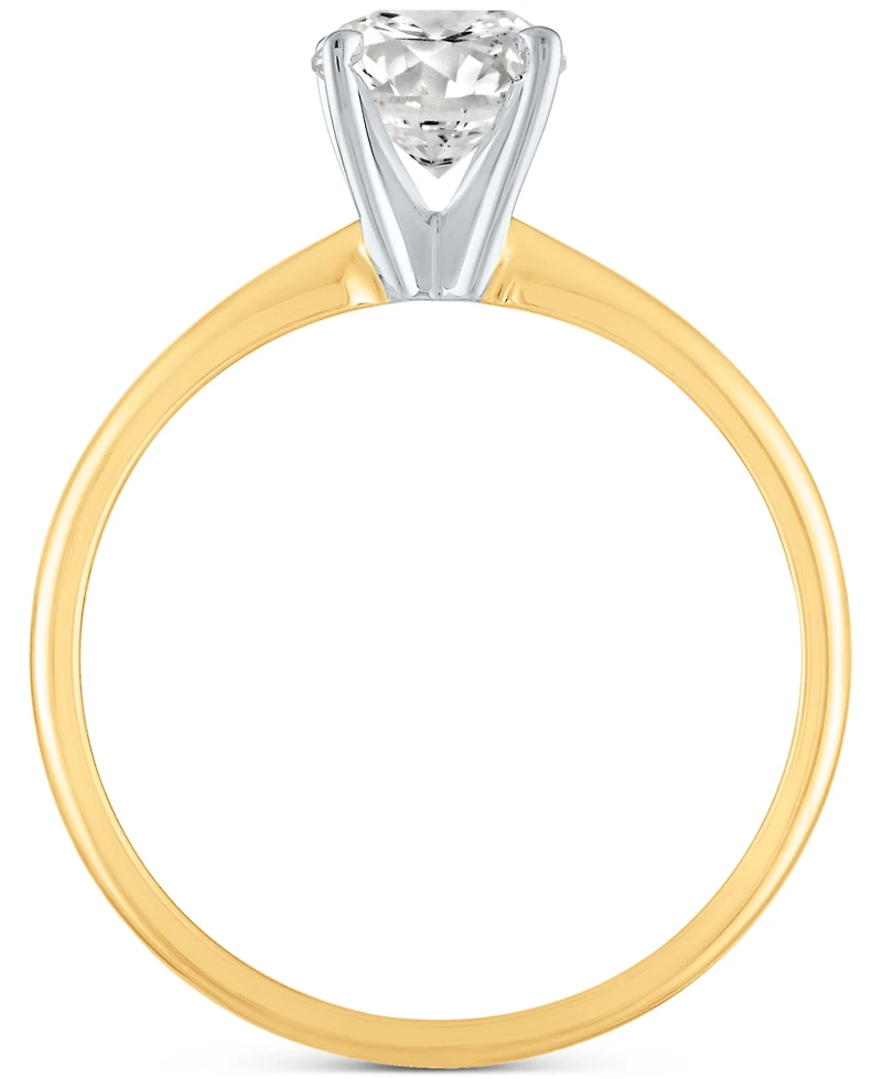 Gia Certified Diamond Engagement Ring (1 ct. t.w.) 14k White Gold or &