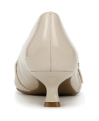 LifeStride Women's Madelyn Mary Jane Pointed Toe Kitten Heel Pumps