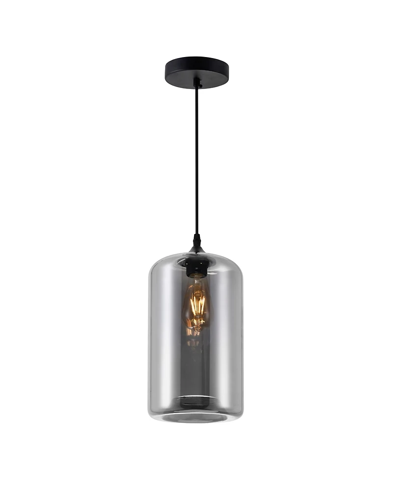Cwi Lighting Glass 1 Light Down Mini Pendant