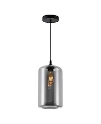 Cwi Lighting Glass 1 Light Down Mini Pendant
