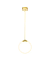 Cwi Lighting Hoops 1 Light Led Pendant