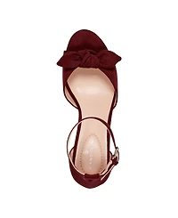 Bandolino Women's Andora Bow Kitten Heel Sandals