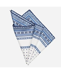 Elizabetta Men's Pois - Silk Pocket Square for Men