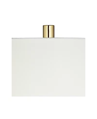 Possini Euro Design Wayne 29 1/4" Tall Modern Glam End Table Lamp Usb Port Brass Finish Metal Crystal Single Living Room Charging