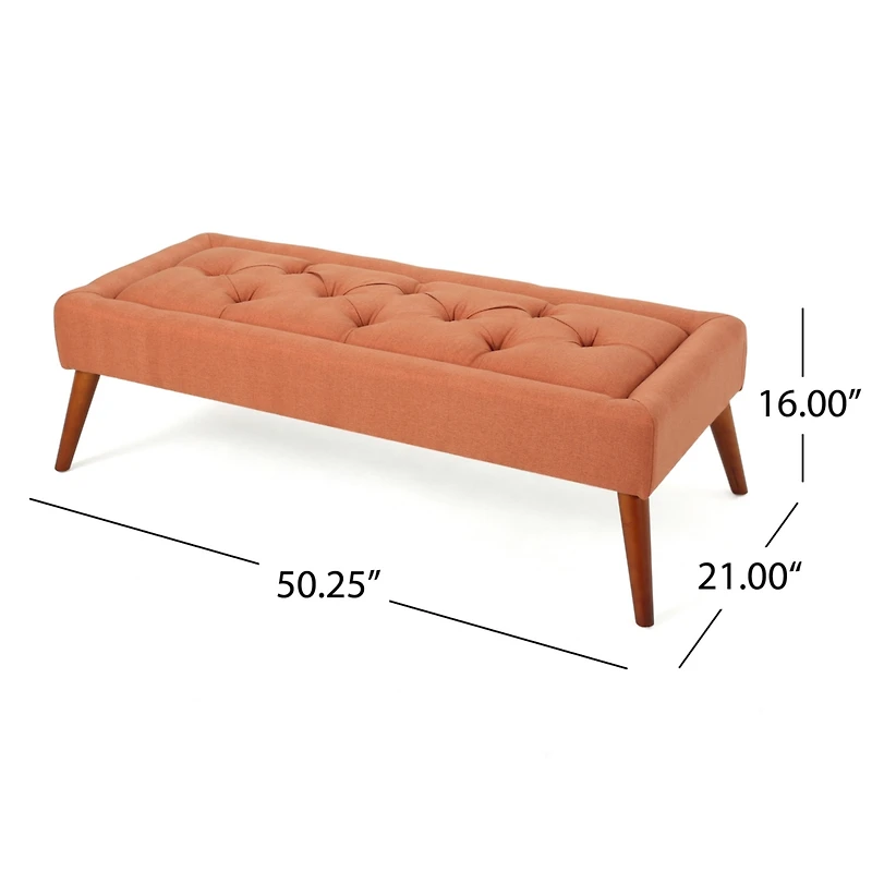 Simplie Fun Versatile, Plush Tufted Ottoman Comfort & Style for Every Room