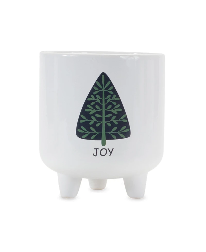 Slickblue Footed Pine Tree Planter (Set of 3)