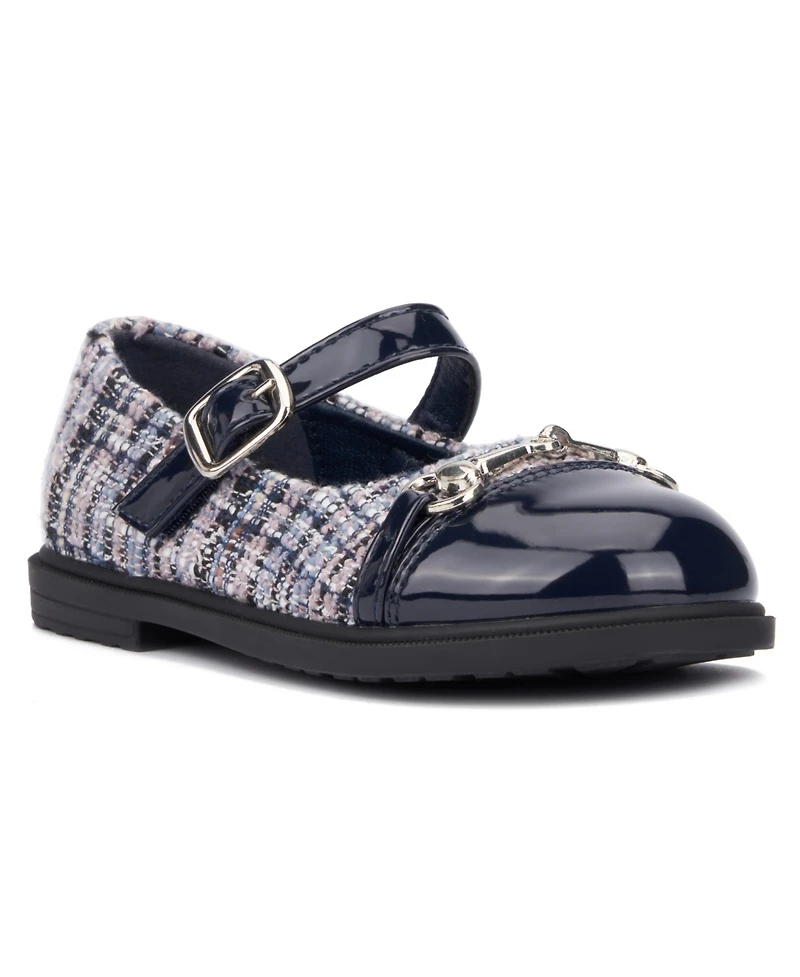 Olivia Miller Big Girls Clear Skyz Maryjane Flats