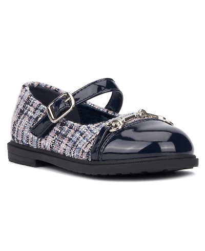 Olivia Miller Big Girls Clear Skyz Maryjane Flats
