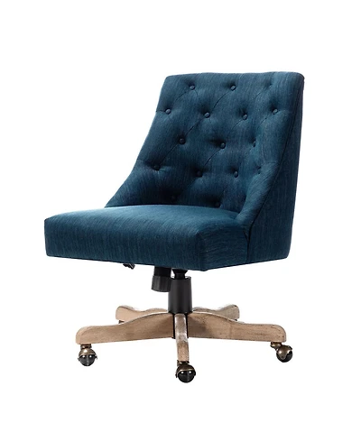 Hulala Home Modern Blanco Task Chair with Tufted Back