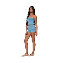 Edikted Women's Daytona Gradient Knit Tube Top