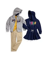 Polo Ralph Lauren Girls Boys Back To School Sibling Matching Moment