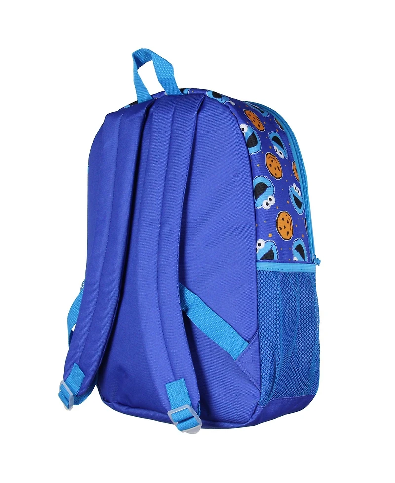Sesame Street Cookie Monster Backpack C Is For Cookie School Book Bag
