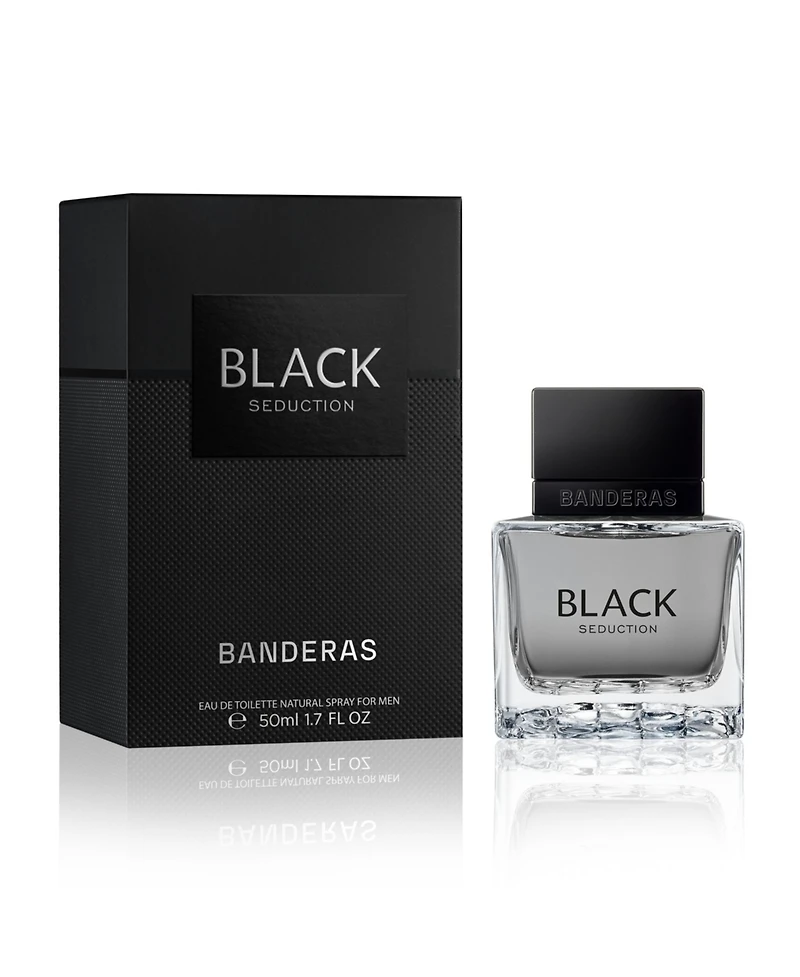 Banderas Perfumes Black Seduction for men Eau de Toilette 1.7Oz / 50 ml