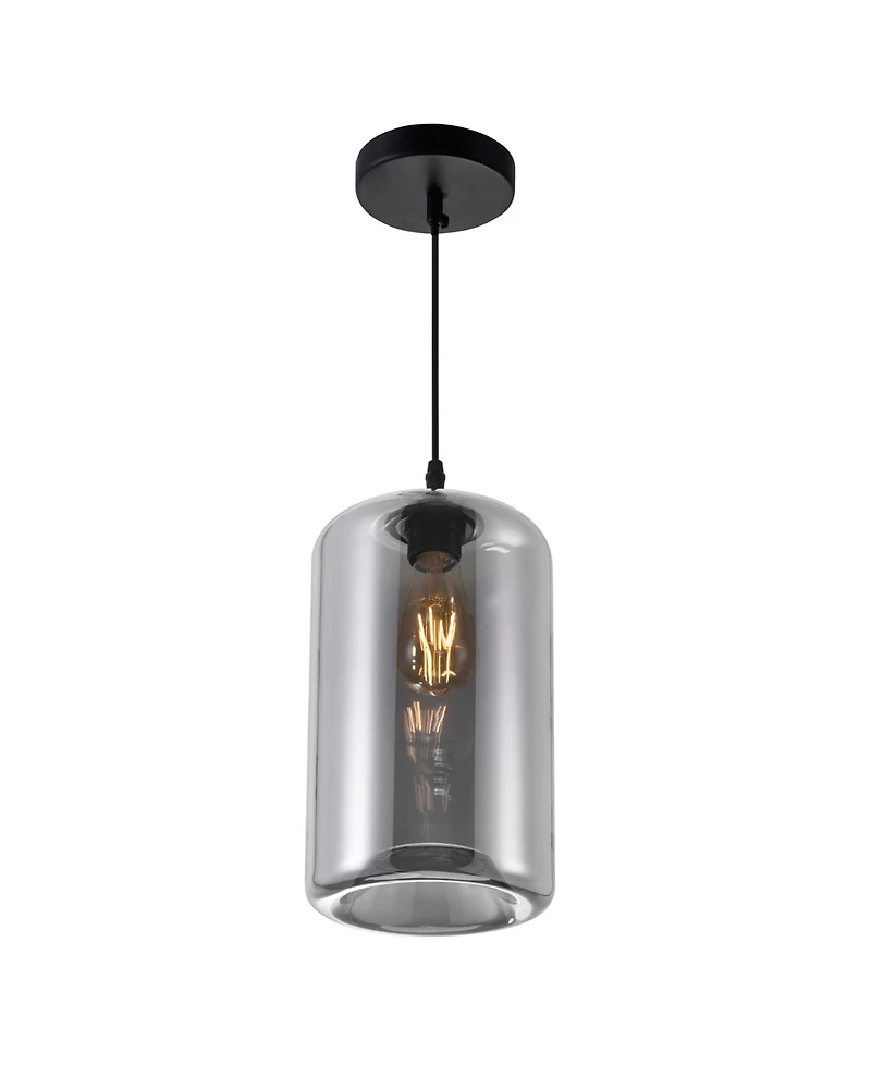 Cwi Lighting Glass 1 Light Down Mini Pendant