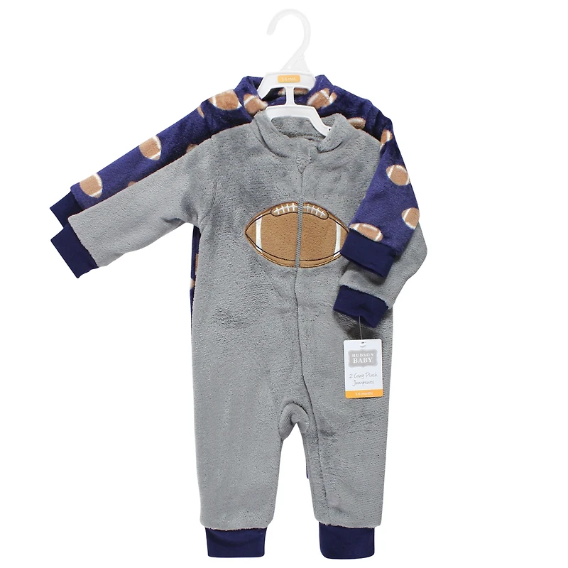 Hudson Baby Cozy One-Piece Lounger