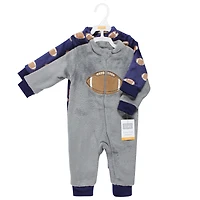 Hudson Baby Cozy One-Piece Lounger