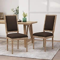 Simplie Fun French Country Inspired Dining Chairs Elegance and Comfort