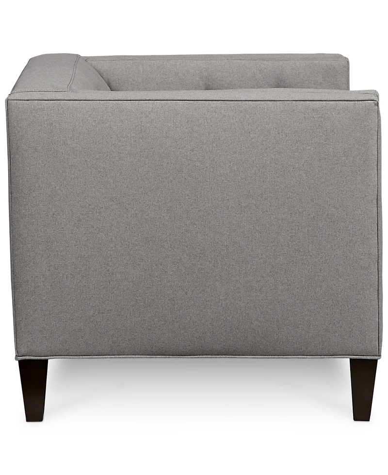 Closeout! Braylei 43" Fabric Armchair, Created for Macy's