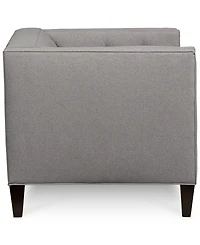 Closeout! Braylei 43" Fabric Armchair, Created for Macy's