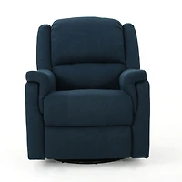 Streamdale Cozy Charcoal Swivel Glider Recliner