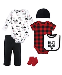 Hudson Baby Boys Unisex Apparel Set Soft Cotton