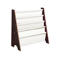Kids Book Shelf Sling Storage Rack Organizer Bookcase Display Holder