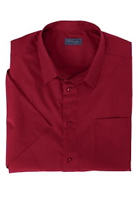 KingSize Big & Tall Wrinkle-Free Short-Sleeve Dress Shirt