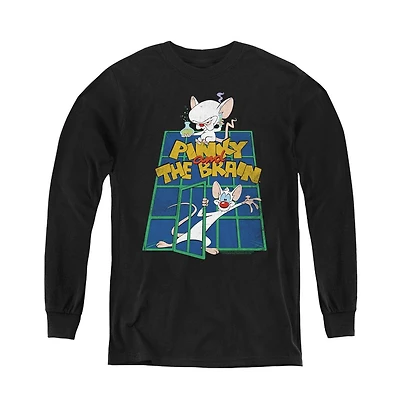 Pinky And The Brain Youth Ol Standard Long Sleeve Sweatshirt
