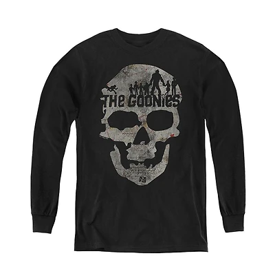 The Goonies Youth Skull 1 Long Sleeve Sweatshirt