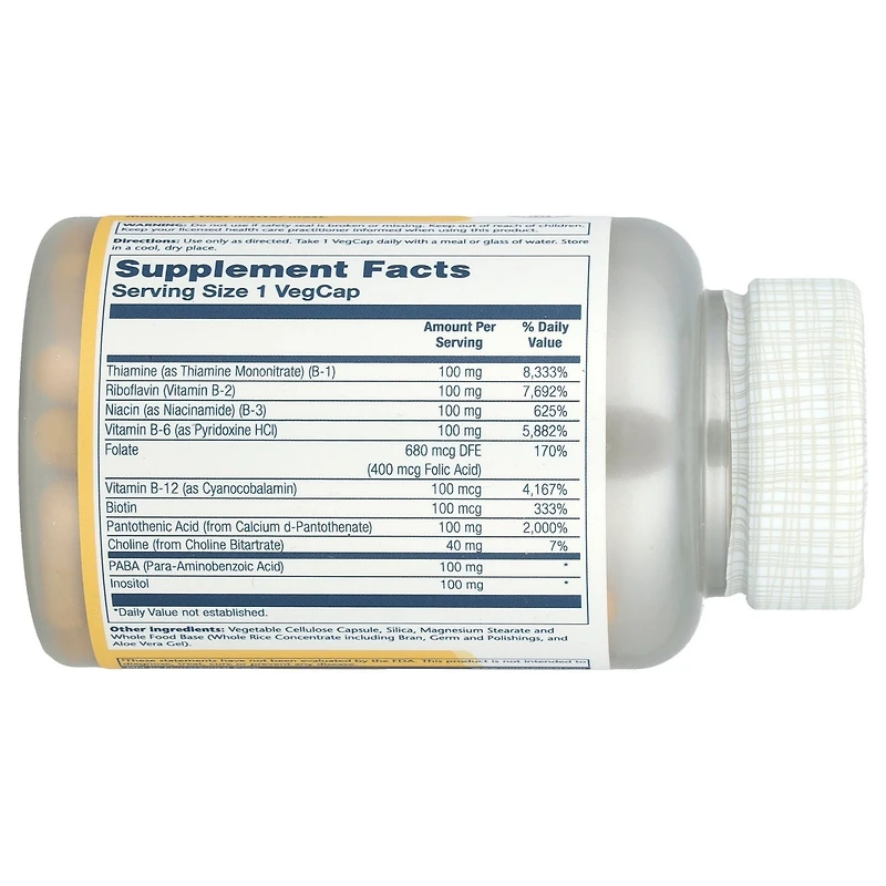 Solaray Vitamin B-Complex 100