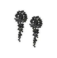Sohi Women's Crystal Drop Earrings