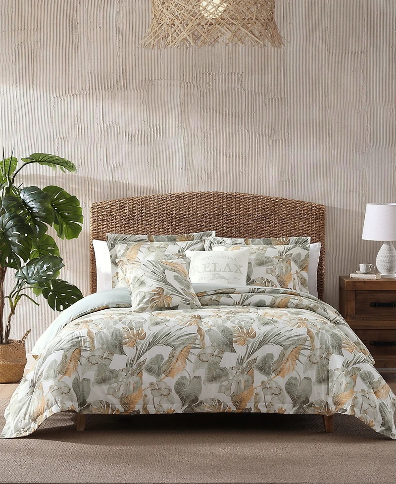 Closeout! Tommy Bahama Home Raw Coast 5 Piece Comforter Set