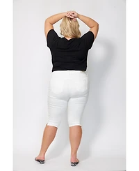 Slink Jeans Plus Clean Hem Pirate