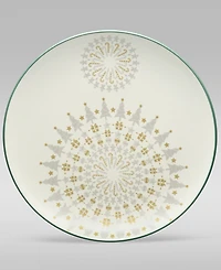 Noritake Dinnerware Set of 4 Colorwave Spruce Holiday Plates