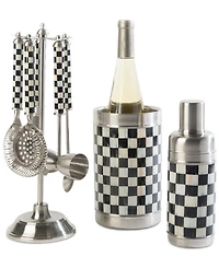 Mackenzie-Childs 3260 Courtly Check Bar Tool Set
