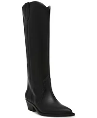 Dv Dolce Vita Womens Kit Knee High Cowboy Boots Regular Wide Calf