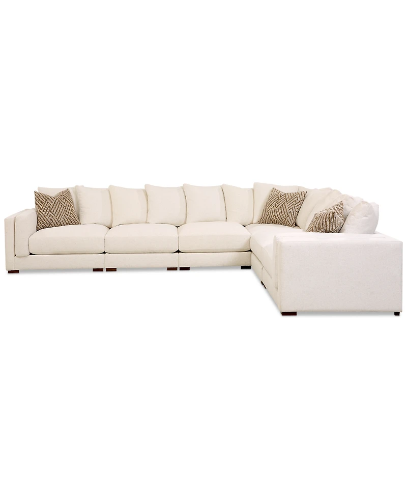 Barlien -Pc. Modular Fabric Sectional