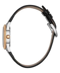 Roberto Cavalli Women's Quartz Black Leather Watch 28mm