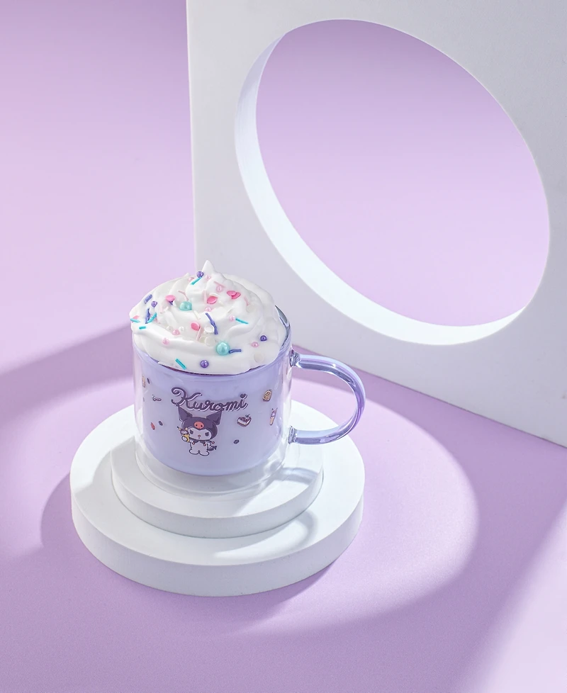 JoyJolt Sanrio Kuromi Double Wall Coffee Mug