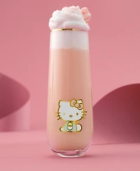 JoyJolt Hello Kitty Stay Gold Stemless Flutes, Set of 4