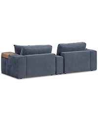 Nycolle 3-Pc. Modular Fabric Sofa with Console, Created for Macy's