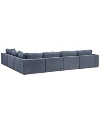 Nycolle -Pc. Modular Fabric L-Shape Sectional