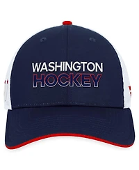 Fanatics Men's Navy Washington Capitals Authentic Pro Alternate Jersey Trucker Adjustable Hat