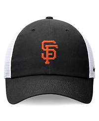 Nike Men's Black San Francisco Giants Club Trucker Adjustable Hat