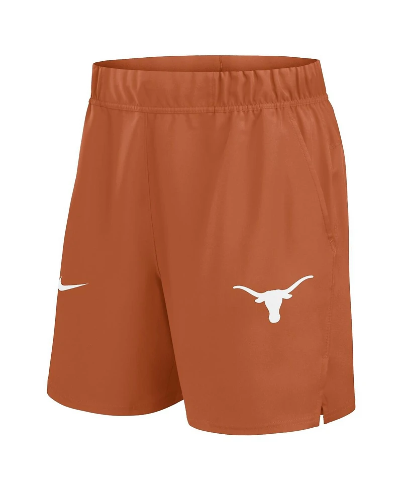 Nike Men's Texas Orange Texas Longhorns Primetime Victory Performance Shorts