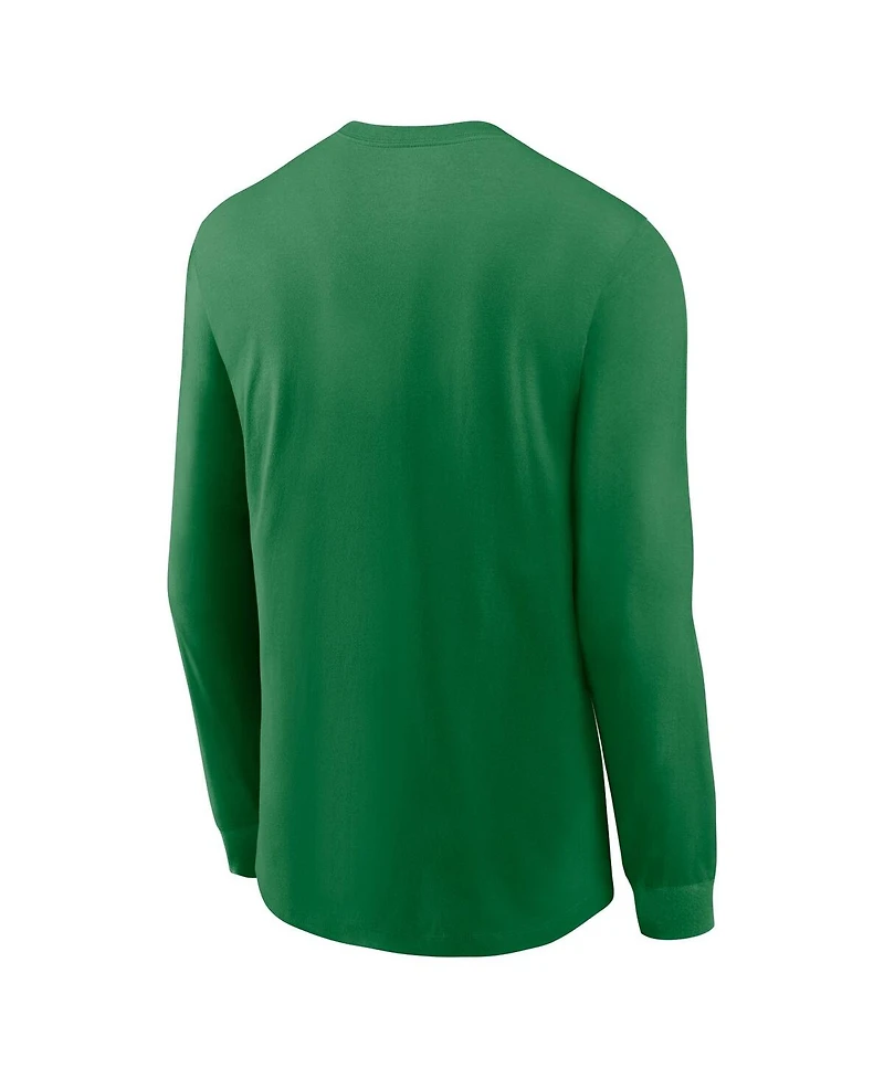 Nike Men's Green Oregon Ducks 2024 Sideline Legend Performance Long Sleeve T-Shirt